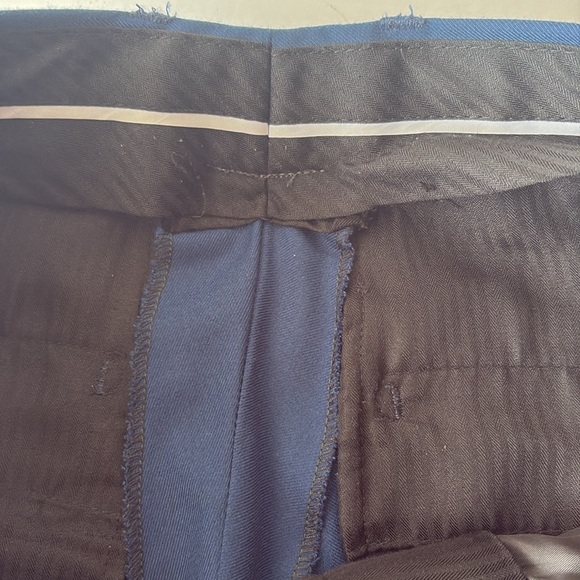 GIORGIO FIORELLI Two Button Suit Jacket Pants 38 Long Tall 32 French Blue - Picture 15 of 15